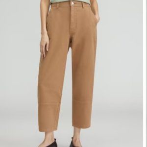 EVERLANE Utility Barrel Pants in Toasted Coconut Size 00